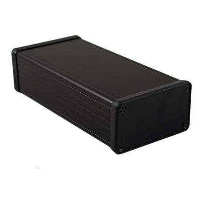1455K1602BK by Hammond Manufacturing - BOX ALUM BLACK 6.299""L X 3.071""W