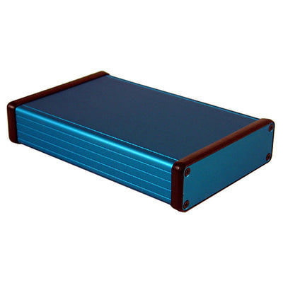 1455L1601BU by Hammond Manufacturing - BOX ALUM BLUE 6.299""L X 4.055""W