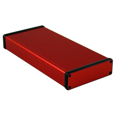 1455L2201RD by Hammond Manufacturing - BOX ALUM RED 8.661""L X 4.055""W