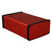 1455N1601RD by Hammond Manufacturing - BOX ALUM RED 6.299""L X 4.055""W