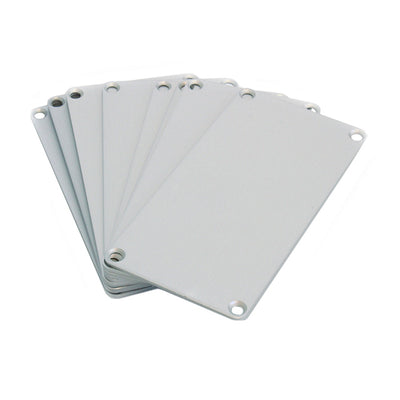 1455NAL-10 by Hammond Manufacturing - END PANEL ALUMINUM CLEAR 10/PACK