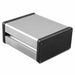 1455NC1202 by Hammond Manufacturing - BOX ALUM NAT 4.724""L X 4.055""W