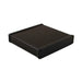 1455R1602BK by Hammond Manufacturing - BOX ALUM BLACK 6.299""L X 6.496""W