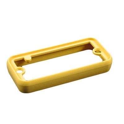 1455RPLY by Hammond Manufacturing - BEZEL SOLID PLAS YELLOW 2/PACK