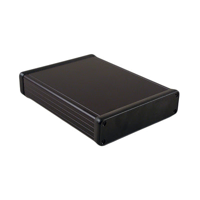 1455T2202BK by Hammond Manufacturing - BOX ALUM BLACK 8.661""L X 6.496""W