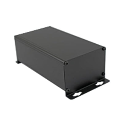 1455ZT1601BK by Hammond Manufacturing - BOX ALUM BLACK 6.378""L X 3.500""W