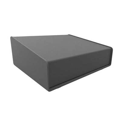 1456NEK4BKBK by Hammond Manufacturing - CONSOLE ALUM BLACK 6""L X 10""W