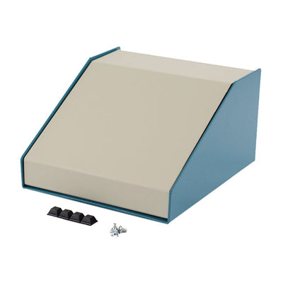 1456FG4WHBU by Hammond Manufacturing - CONSOLE ALUMINUM 6.68""L X 7.48""W