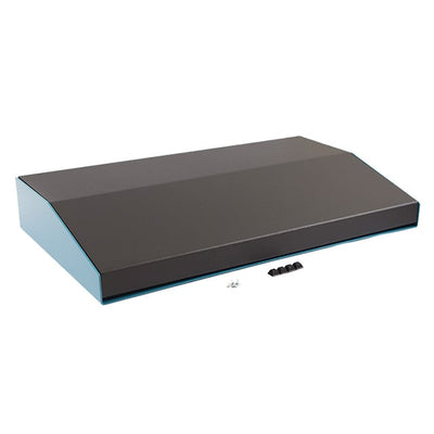 1456WL3BKBU by Hammond Manufacturing - CONSOLE ALUM 20.26""L X 11.61""W