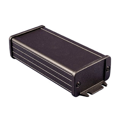 1457C1202EBK by Hammond Manufacturing - BOX ALUM BLACK 5""L X 2.441""W