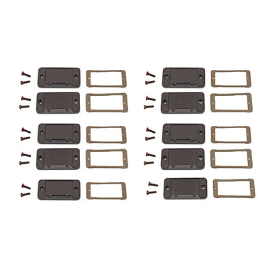1457CEPF-10 by Hammond Manufacturing - FLANGED END PANELS 10/PACK