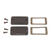 1457CEPF by Hammond Manufacturing - FLANGED END PANELS 2/PACK