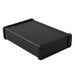 1457J1201BK by Hammond Manufacturing - BOX ALUM BLACK 5.163""L X 3.424""W