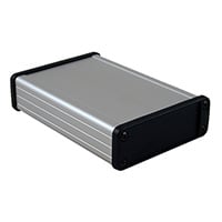 1457J1201 by Hammond Manufacturing - BOX ALUM NAT 5.163""L X 3.424""W