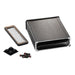 1457L1201EBK by Hammond Manufacturing - BOX ALUM BLACK 5.118""L X 3.425""W