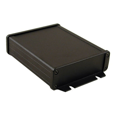 1457L1202BK by Hammond Manufacturing - BOX ALUM BLACK 5.118""L X 3.425""W