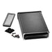 1457L1601EBK by Hammond Manufacturing - BOX ALUM BLACK 6.738""L X 4.210""W