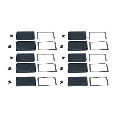 1457NEPF-10 by Hammond Manufacturing - FLANGED END PANELS 10/PACK