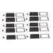 1457NWPF-10 by Hammond Manufacturing - FLANGED WATERTIGHT END PANELS