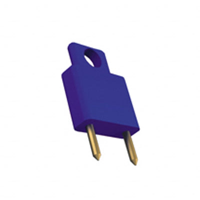 1460L by Keystone Electronics - PLUG SHORTING INSULATED BLUE