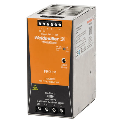 1469540000 by Weidmuller - AC/DC DIN RAIL SUPPLY 24V 240W