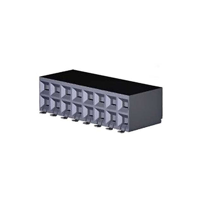 147734-7 by TE Connectivity AMP Connectors - CONNECTOR RECPT 16POS 0.1 GOLD SMD R/A