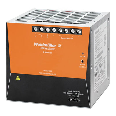 1478150000 by Weidmuller - AC/DC DIN RAIL SUPPLY 24V 960W