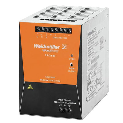1478190000 by Weidmuller - AC/DC DIN RAIL SUPPLY 24V 480W
