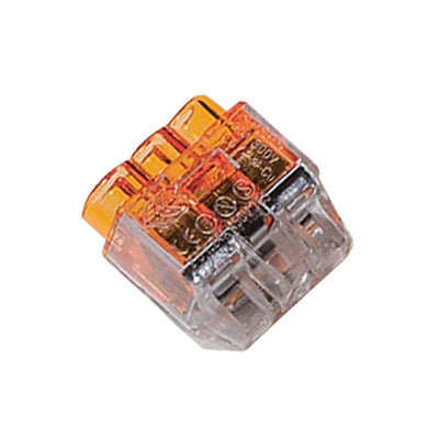 148-90049 by HellermannTyton - WIRE CONN PUSH 3PORT ORN