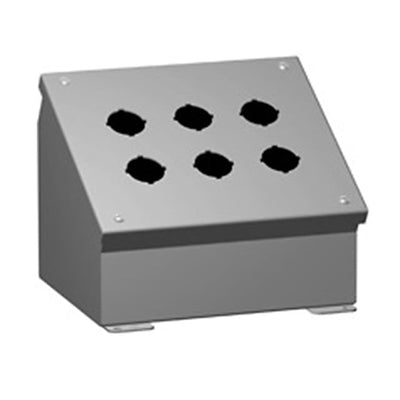 1490J20 by Hammond Manufacturing - CONSOLE STL GRAY 11.750""L X 13""W