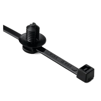 150-31093 by HellermannTyton - CABLE TIE LOCKING BLK 50LBS 5.91