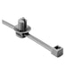 150-31098 by HellermannTyton - CABLE TIE LOCKING GRAY 50LBS 7.87
