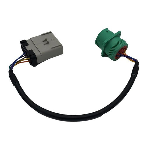 150108-A01-140 by AVR Global Technologies, Inc - RP1226 Male to ELD Green J1939