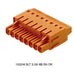 1503860000 by Weidmuller - TERM BLOCK PLUG 22POS STR 5.08MM