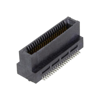 15030402001000 by HARTING - CONNECTOR EDGE DUAL FMALE 40POS 0.031