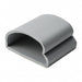 151-00669 by HellermannTyton - CABLE CLIP C-TYPE GRAY ADHESIVE