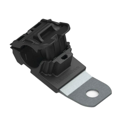 151-01449 by HellermannTyton - CABLE CLAMP P-TYPE BLACK FASTENER