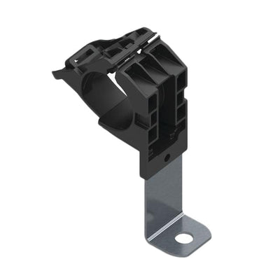 151-01496 by HellermannTyton - CABLE CLAMP P-TYPE BLACK FASTENER