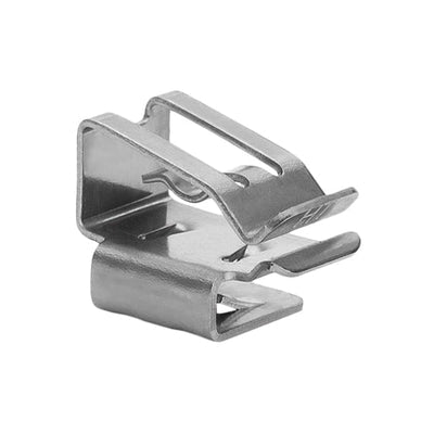 151-02189 by HellermannTyton - CABLE CLIP 90DEG METAL EDGE CLIP 1