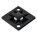 151-10914 by HellermannTyton - CABLE TIE HLDR QUAD ADH BLACK