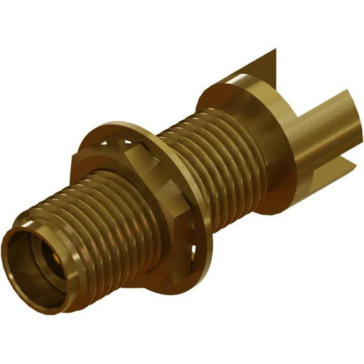 1521-00010 by Amphenol SV Microwave - 2.92MM FEMALE BULKHEAD PCB EDGE
