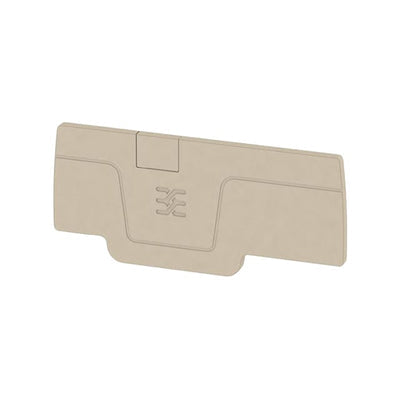 1521510000 by Weidmuller - CONNECTOR TERM BLK END PLATE BEIGE