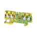 1521540000 by Weidmuller - PE TERMINAL, PUSH IN, 2.5 MM, G