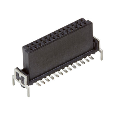 15220262401000 by HARTING - CONNECTOR RECPT 26POS 0.05 GOLD SMD