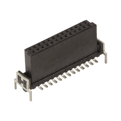 15220322401000 by HARTING - CONNECTOR RECPT 32POS 0.05 GOLD SMD
