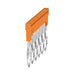 1527630000 by Weidmuller - TERM PLUG-IN 2.5MM 6POS ORN