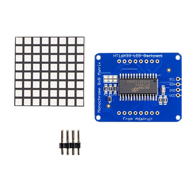 1856 by Adafruit Industries LLC - SMALL 1.2 8X8 BRIGHT SQUARE PURE