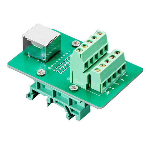 3797 by Adafruit Industries LLC - DIN RAIL RJ-45 TO TERMINAL BLOCK