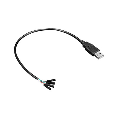 4448 by Adafruit Industries LLC - USB A PLUG TO 30CM FEMALE JUMPER