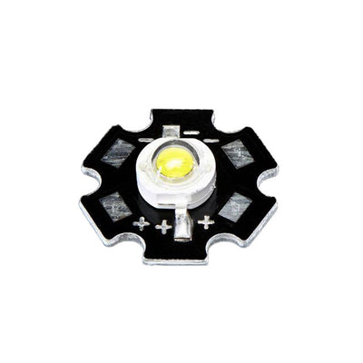 518 by Adafruit Industries LLC - 1 WATT COOL WHT LED HEATSINK MTD